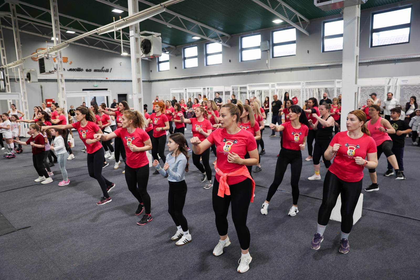 Fitnes program na festivalu